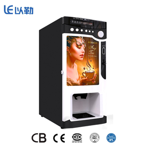 Table Top Commercial Automatic Fully Coin Operated Coffee Vending Machine with Cup Dispenser